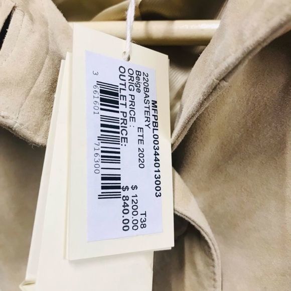 💕HOST PICK💕 x 2 Maje Fringed Jacket NWT - Picture 4 of 11